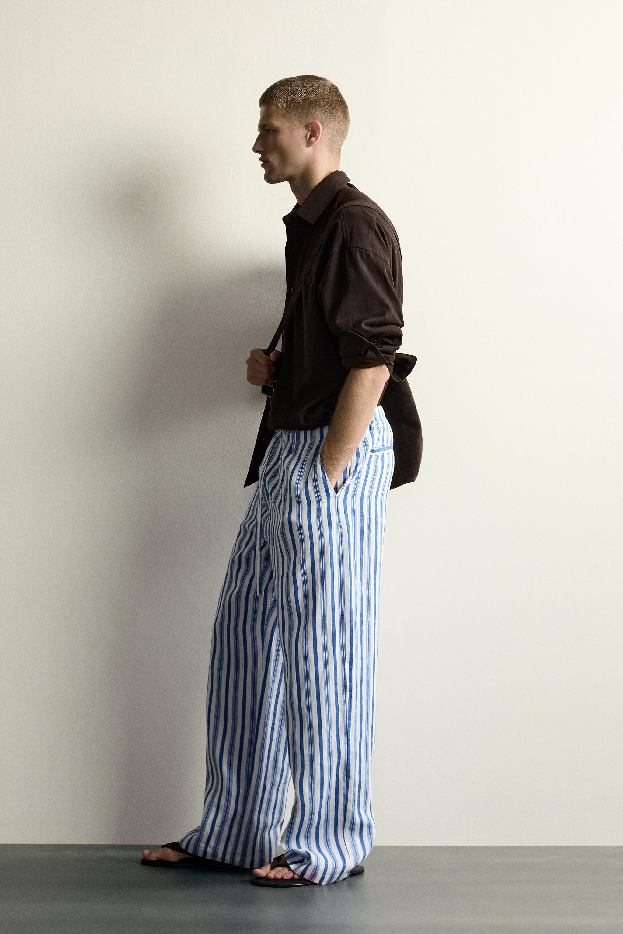 PANTALON RELAXED FIT 100% LIN